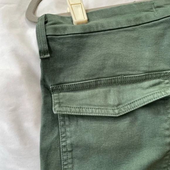 AMO Olive Casual Trousers